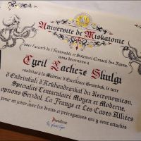 laurea miskatonic francese