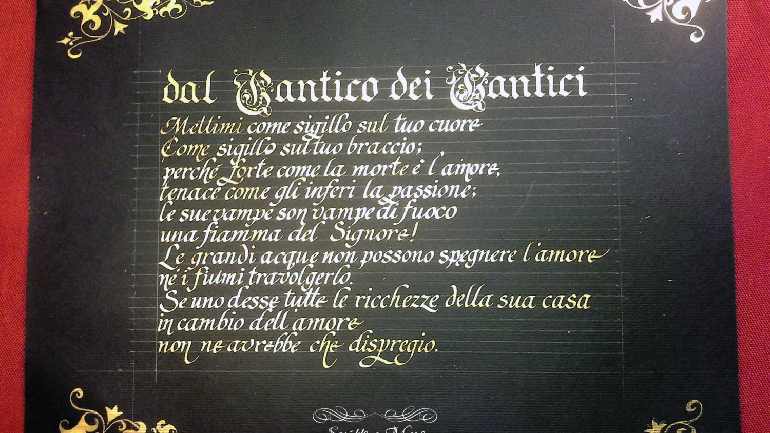 cantico dei cantici