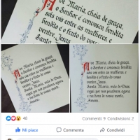 Il post del calligrafo brasiliano