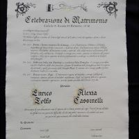Certificato di matrimonio 2
