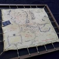 Mappa Middle Earth telaio