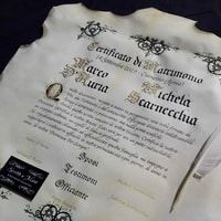 Certificato matrimonio #3